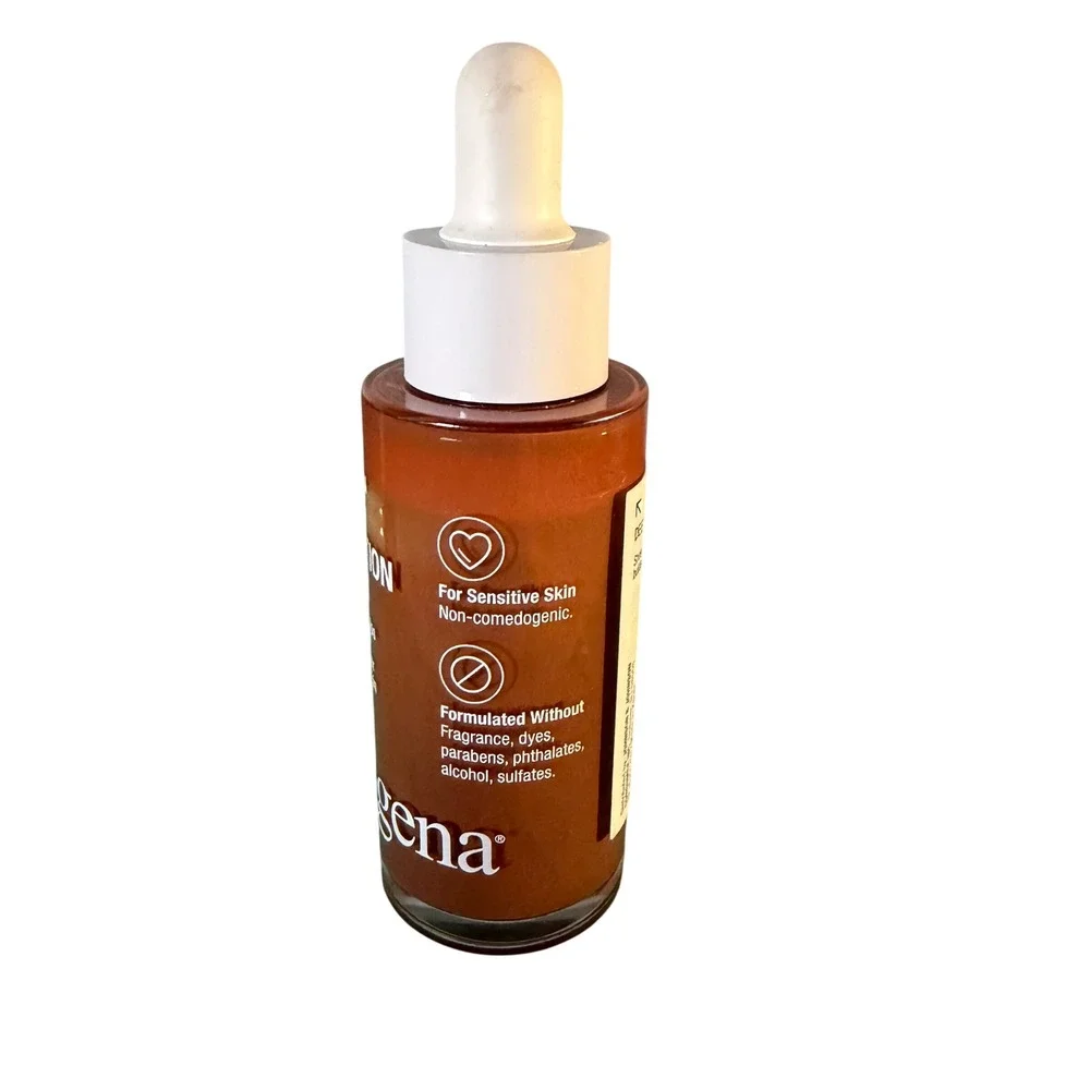 Neutrogena Healthy Skin Serum Foundation Deep 02 Brown‎ Sheer Buildable  1.0oz